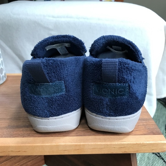 EUC Vionic Kalia Navy Slippers Sz 8 - Picture 3 of 6